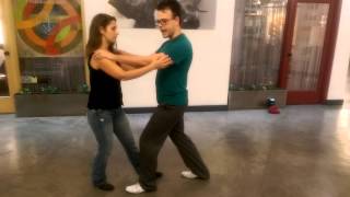 Basic Blues dance lesson Basic Step Slow Drag Solo Movements I Las Vegas Sept 23 2014 [upl. by Arlo]