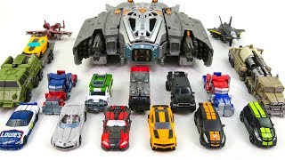 Transformers Movie Cyberverse Commaneder amp Legion Mini 16 Vehicle Truck fighter Car Robot Toys [upl. by Nnylannej]