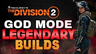 The Division 2  TOP 3 BEST SOLO Legendary PVE Builds For Year 6 Season 2 2024 [upl. by Areek]