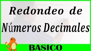 Redondeo de Números Decimales  Teoría y Ejercicios [upl. by Steen]