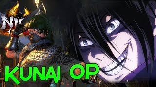 Nioh 2  Fuma Ninja STRONGEST Early Game Build Build Guide 仁王2 [upl. by Tirza605]