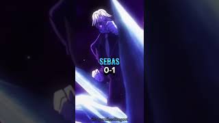 Mare Bello Fiore vs Sebas Tian  Overlord 1v1 Wheel shorts anime mare vs sebastian overlord [upl. by Etteb]