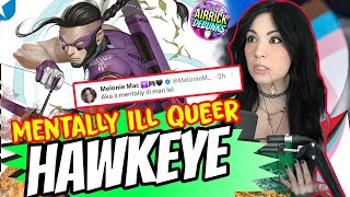 Melonie Mac Queer Hawkeye is MENTALLY ILL Goes Full BULLY On Indigenous Peoples Day [upl. by Warner]