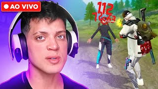 🟢 O PIOR TIME POSSÍVEL NO CAMP  CEROL AO VIVO FREEFIRE [upl. by Clarabelle]