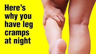 Why Your Legs Cramp At Night And How To Stop It From Happening Again [upl. by Annirac]