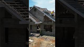 Roofing Works roofingwork roofing buildingconstruction trusswork [upl. by Aloek653]