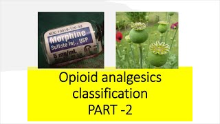 Opioid Analgesicspart  2 classification receptor actionmnemonicseasy  tamilecpharmacology [upl. by Noreik]