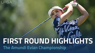 First Round Highlights  2022 The Amundi Evian Championship [upl. by Trelu976]