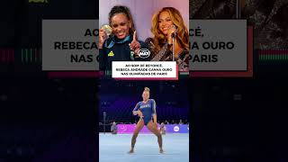 Rebeca Andrade leva ouro nas Olimpíadas de Paris 2024 ao som de hit da Beyoncé [upl. by Salomie205]