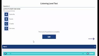 Oxford Online English Listenig Level Test With ANSWERS [upl. by Eek]