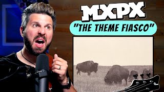 MxPx can sound like THIS Bass Teacher REACTS to quotThe Theme Fiascoquot [upl. by Bond]