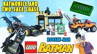 ESPAÑOL LEGO BATMAN  batimobil y la persecucion de dos caras  reseña  juguete  figura  review [upl. by Annodam]