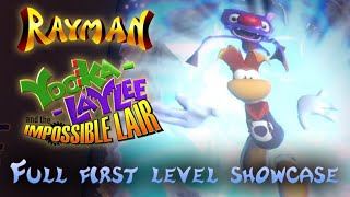 YookaLaylee Impossible Lair  Rayman Mod Full Level Showcase [upl. by Jarid281]