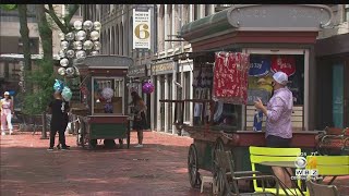 As Faneuil Hall Reopens Business Owners Worry About The Future [upl. by Errick]