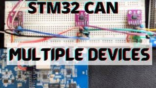 STM32 CAN  Multiple Devices [upl. by Amalle]