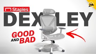 Staples Dexley Union amp Scale FlexFit Office Chair  Is It Worth It [upl. by Nylssej]