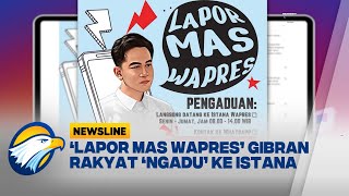 Lapor Mas Wapres Gibran Buka Layanan Pengaduan Masyarakat [upl. by Ardnua]