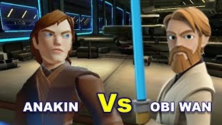 Lightsaber Duels  Anakin Skywalker vs Obi Wan Kenobi [upl. by High625]