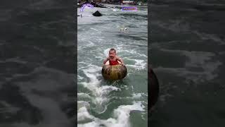 Cute baby sewing the watermelon Mexica Plush Dancing 🤣🤣🥰funny [upl. by Yasmin]