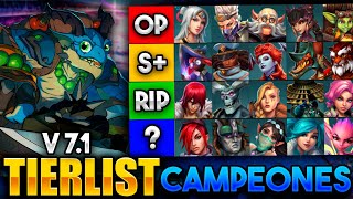 TIERLIST de los CAMPEONES MAS ROTOS de PALADINS 71🔥 Paladins 2024  Paladins Tier list [upl. by Miett]