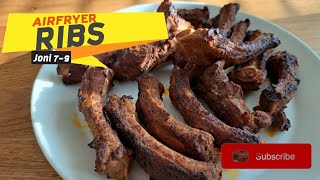 Airfryer ribs [upl. by Lacagnia]