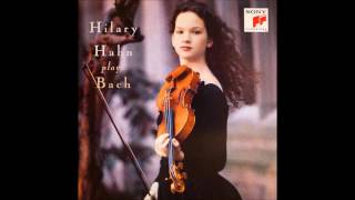 Bach Partita No2 in D minor BWV 1004  Hilary Hahn 432Hz [upl. by Koller]