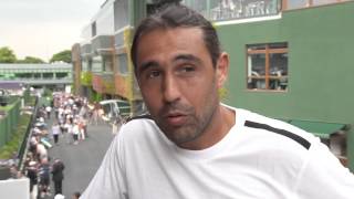 Wimbledon 2014 Monday Baghdatis Feature [upl. by Noraed]