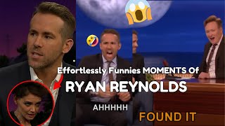 Ryan Reynolds MOST FUNNIEST Interview Moments  😂🤣 [upl. by Annabal563]