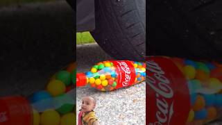 satisfying mentos experiment cocacola comedyreaction eggdishes crushing [upl. by Intihw]