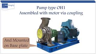 API 610 Centrifugal Pump Overhung type OH1 vs OH2 [upl. by Engis]