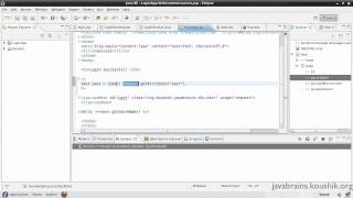 JSPs and Servlets Tutorial 17  Introduction to JSTL and the useBean tag [upl. by Lose]