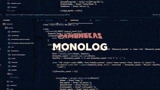 Pamungkas  Monolog Lyrics Video [upl. by Ybrad]