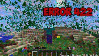 Minecraft error 422 проклятая версия [upl. by Valora364]