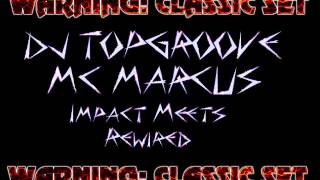 Classic Set  DJ Topgroove MC Marcus Impact Meets Rewired  York [upl. by Saqaw]