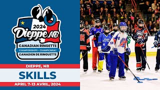 Canadian Ringette Championships Skills Competition 2024 [upl. by Haral]