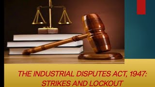 Strikes and Lockouts [upl. by Notyalk]