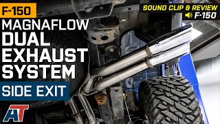 20152023 35L Ecoboost F150 Magnaflow Street Series Dual Exhaust Review amp Sound Clip [upl. by Ennaihs]