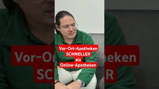 VorOrtApotheken sind schneller als OnlineApotheken hannover apotheke [upl. by Eerahs344]