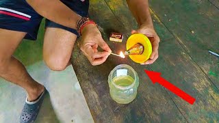 Water vs Anar Bomb Experiment। The Rajput Sanni। viralvideo [upl. by Avin141]