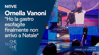 Ornella Vanoni quotHo la gastro esofagite finalmente non arrivo a Natalequot  Che tempo che fa [upl. by Teyugn644]