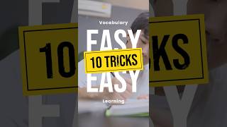 10 Easy Tricks to Learn English Vocabulary Fast newvocabulary shorts [upl. by Llednew327]