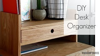 How to make Desk Organizer  Easy Paper Crafts Idea deskorganiser [upl. by Aiam]