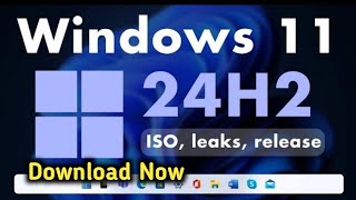 windows 11 new 24H2 release iso । free download [upl. by Gnex]