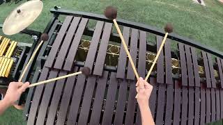 Vandegrift Band 2024  Chasing Infinity  Marimba Cam [upl. by Goebel]