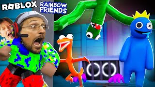 Roblox Rainbow Friends are NOT our Friends 🌈💀 FGTeeV Gameplay w Drizz [upl. by Welcy526]