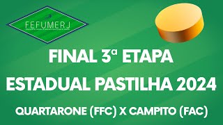 Final da 3ª Etapa 2024 da Regra Pastilha [upl. by Auod300]