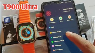 t900 ultra smart watch connect to phonesmart watch connect to mobile [upl. by Oiruam]