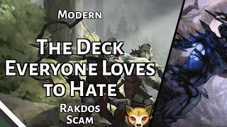 The Deck Everyone Loves to Hate  Rakdos Scam  Modern  MTGO [upl. by Amluz]