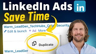 How to Duplicate a LinkedIn Ads Campaign Fast amp Easy [upl. by Matheson]