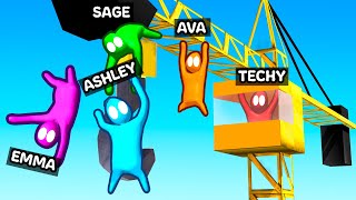 We Played The New CRANE Update In Gang Beasts [upl. by Ebbie515]